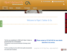 Tablet Screenshot of cavipulsuthar.com